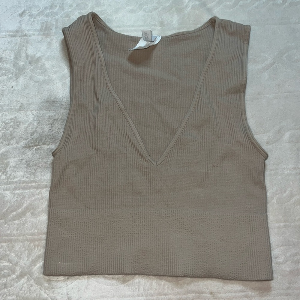 Nikibiki Tan Crop Top